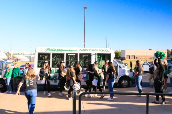 Students gather for state send off