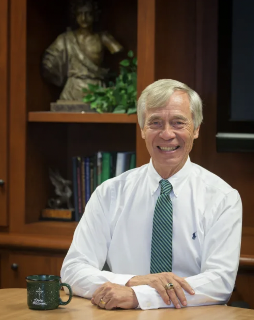 Photo of Principal David Morton. Photo from the Bishop McGuinness website. 