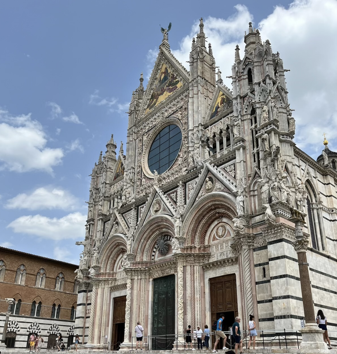 The photo of the Vatican was taken when Margo Webb's family visited Vatican City. 